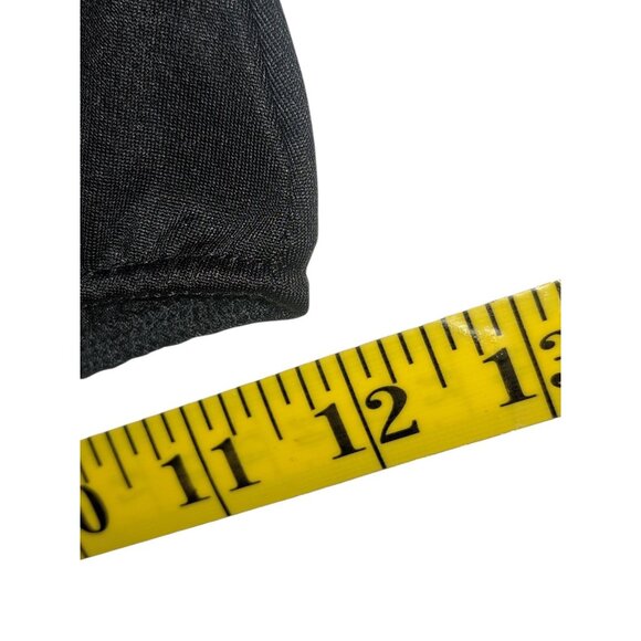 Womens Black One Shoulder Lace Cutout Maxi Evening Gown L Formal Prom Unbranded - Picture 9 of 11